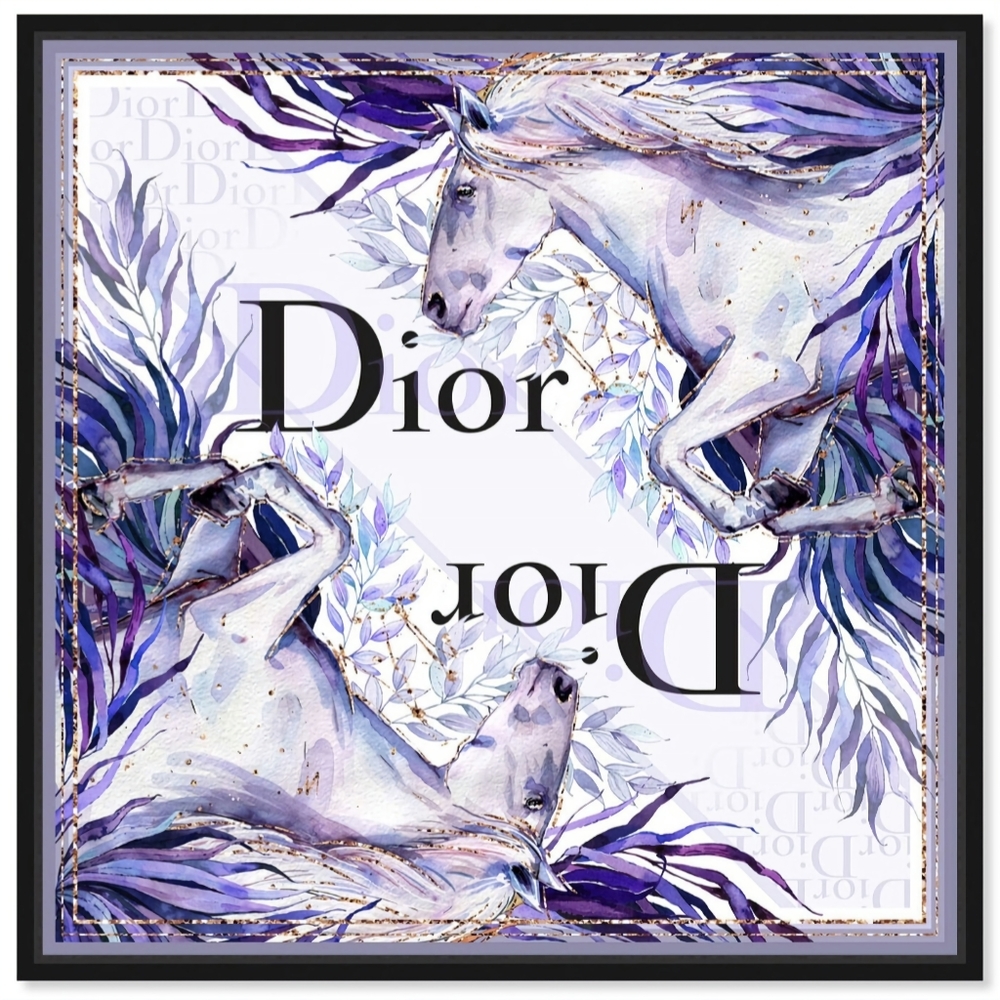 Dior 8 1/2"x11" Wall Art